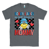 Charcoal Heather sorry ladies my heart belongs to mommy Classic Tee - LillyAllenDesigns