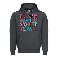Smoke love more worry less olivia Zipper Hoodie - OliviaCreatesArt