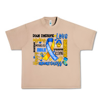 Burro down syndrome awareness typography Urban Heavy Tee - Artiststas
