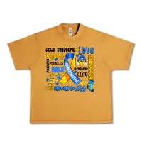 Peanut Butter down syndrome awareness typography Urban Heavy Tee - Artiststas