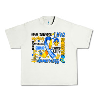 Pistachio down syndrome awareness typography Urban Heavy Tee - Artiststas