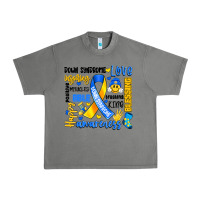 Tornado down syndrome awareness typography Urban Heavy Tee - Artiststas