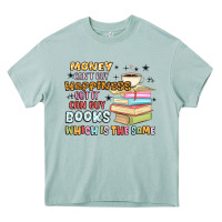 Arona money can't buy happiness but it can buy books Heavy Core Tee - MaliasSmallBusiness