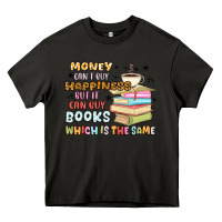 Asphalt money can't buy happiness but it can buy books Heavy Core Tee - MaliasSmallBusiness