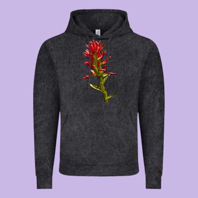 Indian Paintbrush Vintage Hoodie Designed By Lillyallendesigns