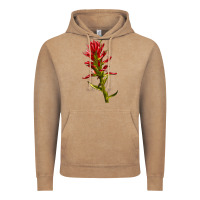 Vintage Coffee Indian Paintbrush Vintage Hoodie - LillyAllenDesigns