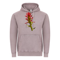 Vintage Zinc Indian Paintbrush Vintage Hoodie - LillyAllenDesigns
