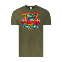 Vintage Olive hot mom summer Vintage Tee - JahusDesignShop