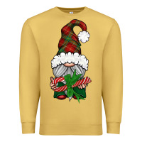 Antique Gold Christmas Gnome With Candy Premium Sweatshirt - BundleAndBundleShop