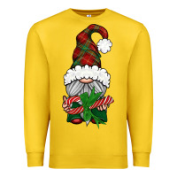 Lemon Christmas Gnome With Candy Premium Sweatshirt - BundleAndBundleShop