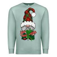 Seafoam Christmas Gnome With Candy Premium Sweatshirt - BundleAndBundleShop