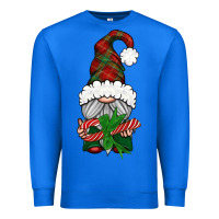 True Royal Christmas Gnome With Candy Premium Sweatshirt - BundleAndBundleShop