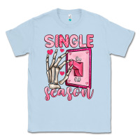 Dusty Blue single season Classic Tee - LillyAllenDesigns