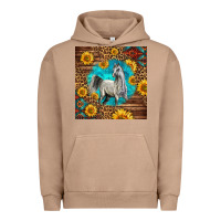 Pigment Burro arabian horse Urban Hoodie - LillyAllenDesigns