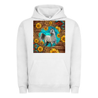 Pigment Lunar Rock arabian horse Urban Hoodie - LillyAllenDesigns