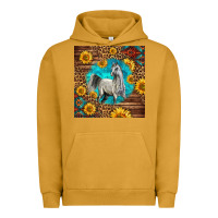Pigment Peanut Butter arabian horse Urban Hoodie - LillyAllenDesigns