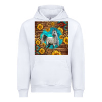 White arabian horse Urban Hoodie - LillyAllenDesigns