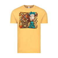 Vintage Mustard Western Fall Cow Mama Vintage Tee - LillyAllenDesigns