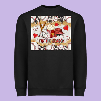 Tis' The Season With Cowhide Tumbler Tbs Heavyweight Sweatshirt Designed By Tumblerdesignbyshophia