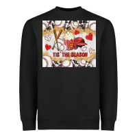 Black tis' the season with cowhide tumbler tbs Heavyweight Sweatshirt - TumblerDesignByShophia