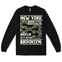 Black Newyork Brooklyn Long Sleeve Tee - Bettercallsaul