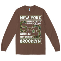 Chestnut Newyork Brooklyn Long Sleeve Tee - Bettercallsaul
