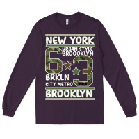 Plum Newyork Brooklyn Long Sleeve Tee - Bettercallsaul