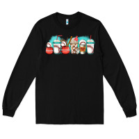 Black baseball coffee cups libbey glass Long Sleeve Tee - Jasminsmagicworld