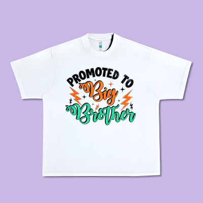 Promoted To Big Brother Urban Heavy Tee Designed By Artiststas