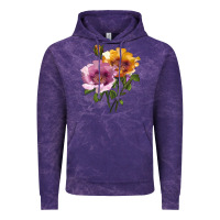 Cloud Purple In Your Eyes Rose Vintage Hoodie - LillyAllenDesigns