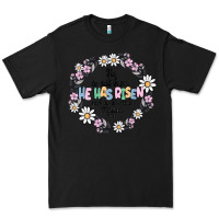 Black he has risen Premium Tee - MaliasSmallBusiness