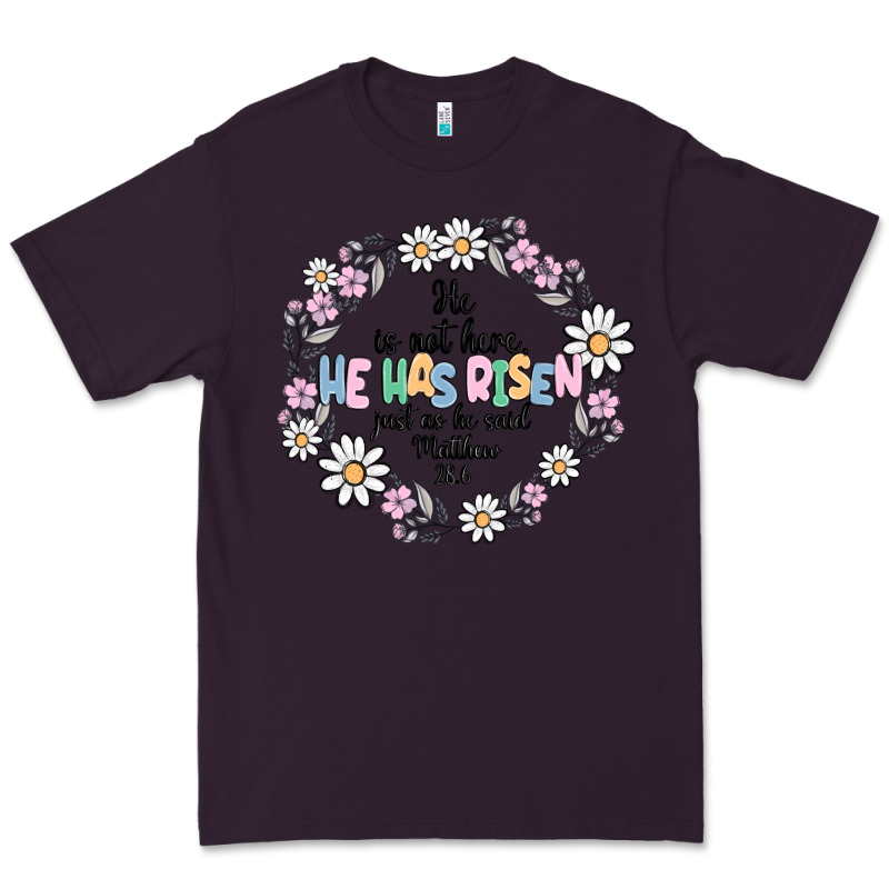 He Has Risen Premium Tee by MaliasSmallBusiness | Teevron