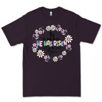 Plum he has risen Premium Tee - MaliasSmallBusiness