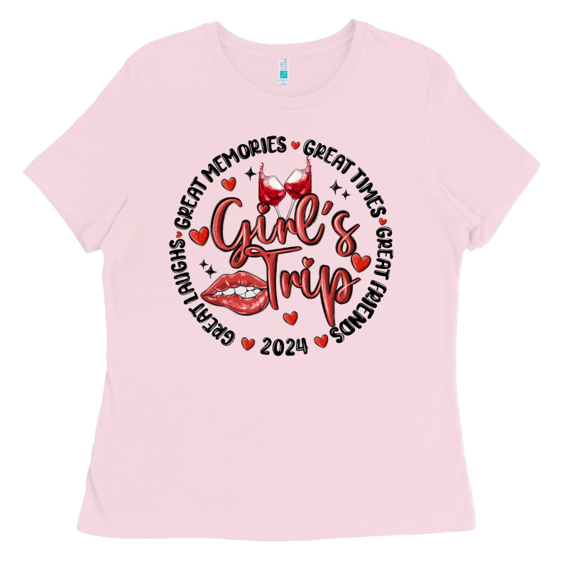 Girl's Trip Ladies Tee by MaliasSmallBusiness | Teevron