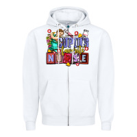 White cupids favorite nurse olivia Zipper Hoodie - OliviaCreatesArt