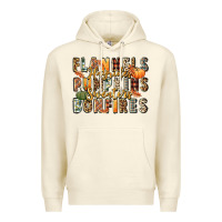 Sandshell flannels hayrides pumpkins  bonfires Premium Hoodie - FaDigitalArtStudio