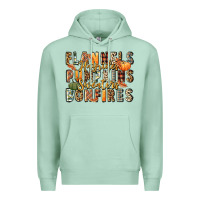 Seafoam flannels hayrides pumpkins  bonfires Premium Hoodie - FaDigitalArtStudio