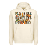 Tofu flannels hayrides pumpkins  bonfires Premium Hoodie - FaDigitalArtStudio
