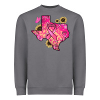 Storm Texas map Cancer Heavyweight Sweatshirt - HowdyJamesFarm