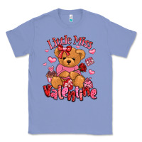 Colony Blue little miss valentine teddy bear Classic Tee - LillyAllenDesigns