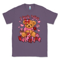 Lavender little miss valentine teddy bear Classic Tee - LillyAllenDesigns