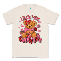 Natural little miss valentine teddy bear Classic Tee - LillyAllenDesigns