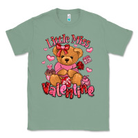 Sage little miss valentine teddy bear Classic Tee - LillyAllenDesigns