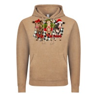 Vintage Coffee feliz navidad heifers front view Vintage Hoodie - RanaPortraitStore