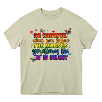 Mossy be careful when you follow the masses sometimes th Heavy Core Tee - MaliasSmallBusiness