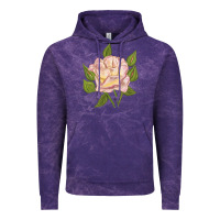 Cloud Purple Life's Little Pleasures Rose Vintage Hoodie - LillyAllenDesigns