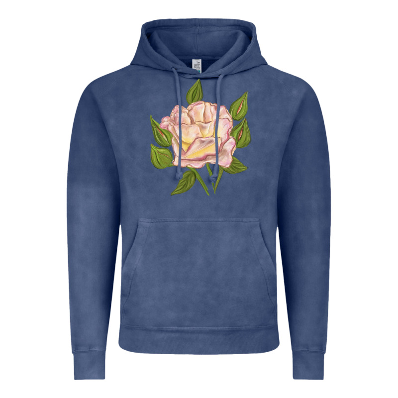 Life's Little Pleasures Rose Vintage Hoodie by LillyAllenDesigns | Teevron