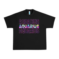 Black aquarius Urban Heavy Tee - Artiststas