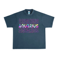 Midnight Navy aquarius Urban Heavy Tee - Artiststas