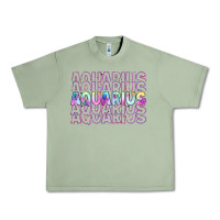 Oil Green aquarius Urban Heavy Tee - Artiststas